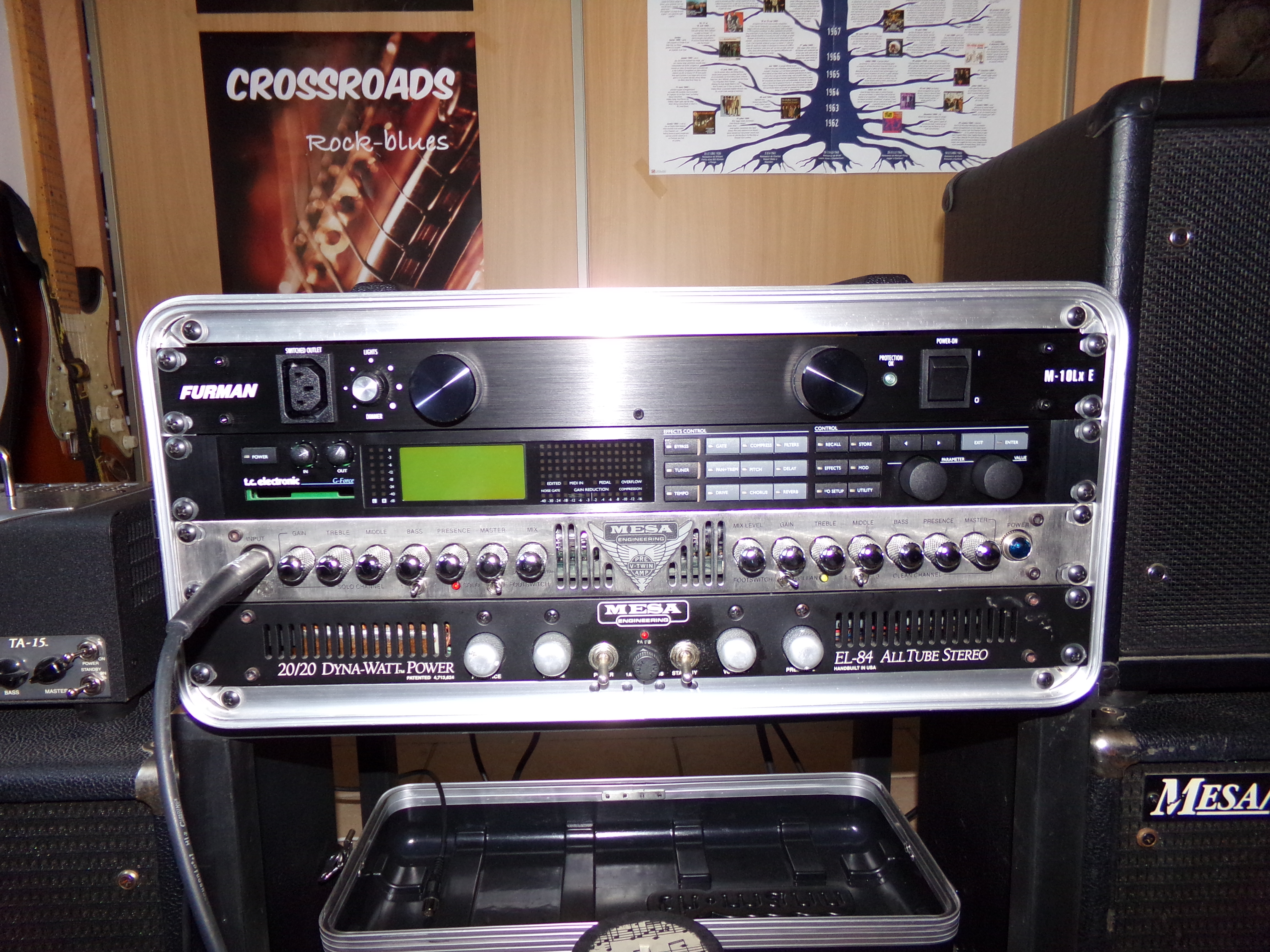 Mesa Boogie V-Twin Rack