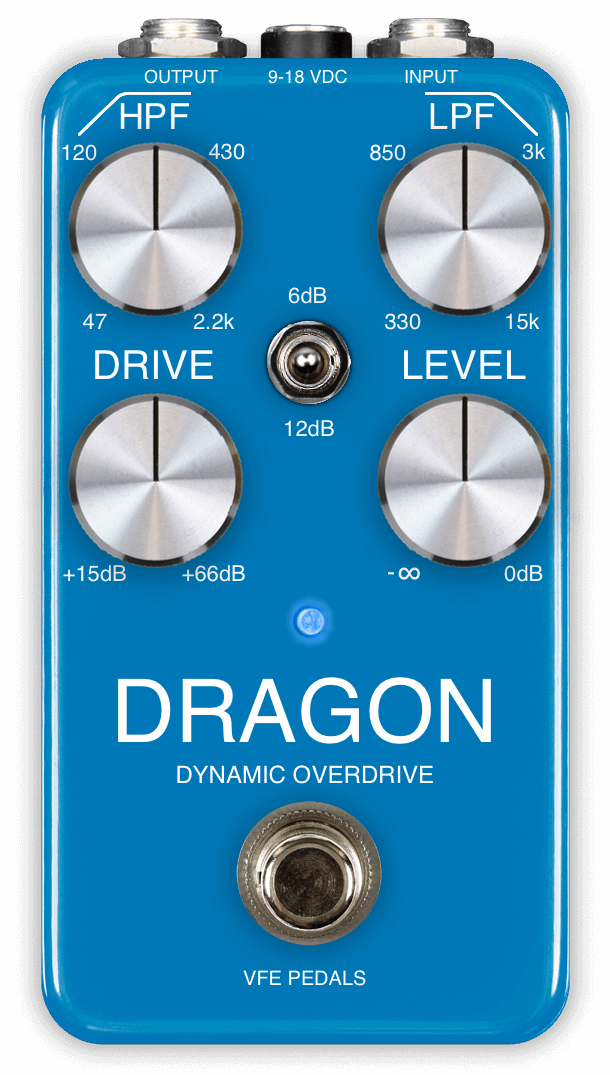 VFE Pedals Dragon dynamic overdrive : ecc11298255c71514b118548badad68b original