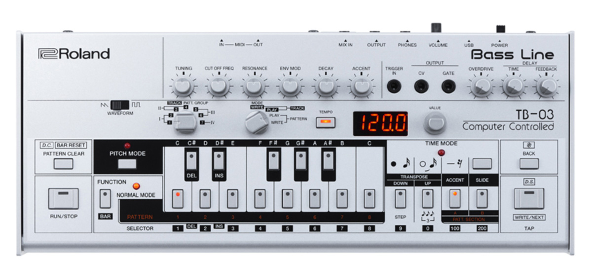 Roland TB-03 : TB 03 Front