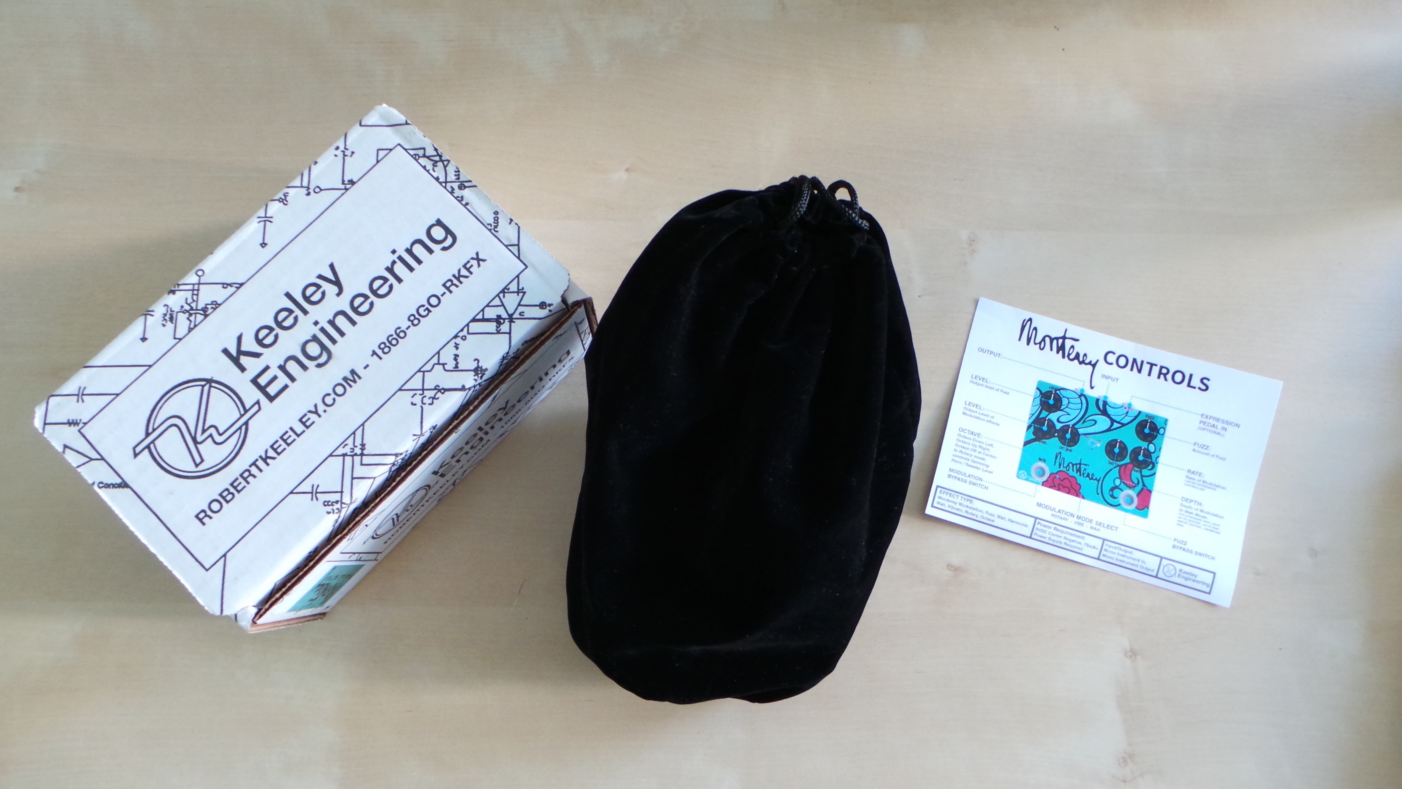 Keeley Electronics Monterey Rotary Fuzz Vibe : Test Keeley Monterey Photo 1