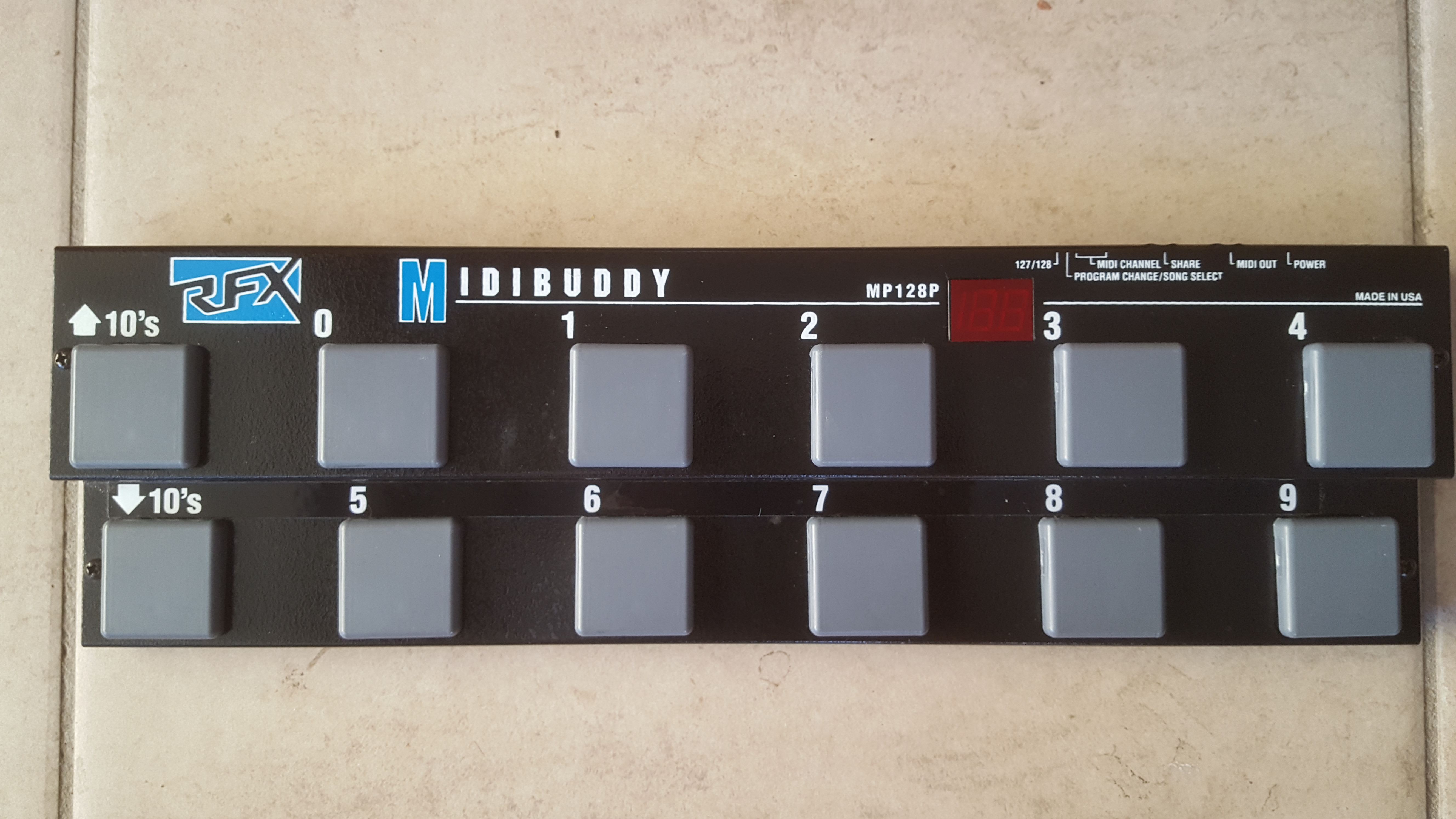 RFX MP128 Midi Buddy