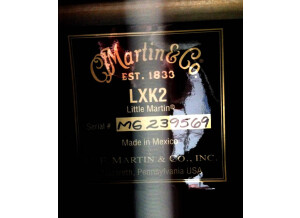 Martin & Co LXK2L Little Martin