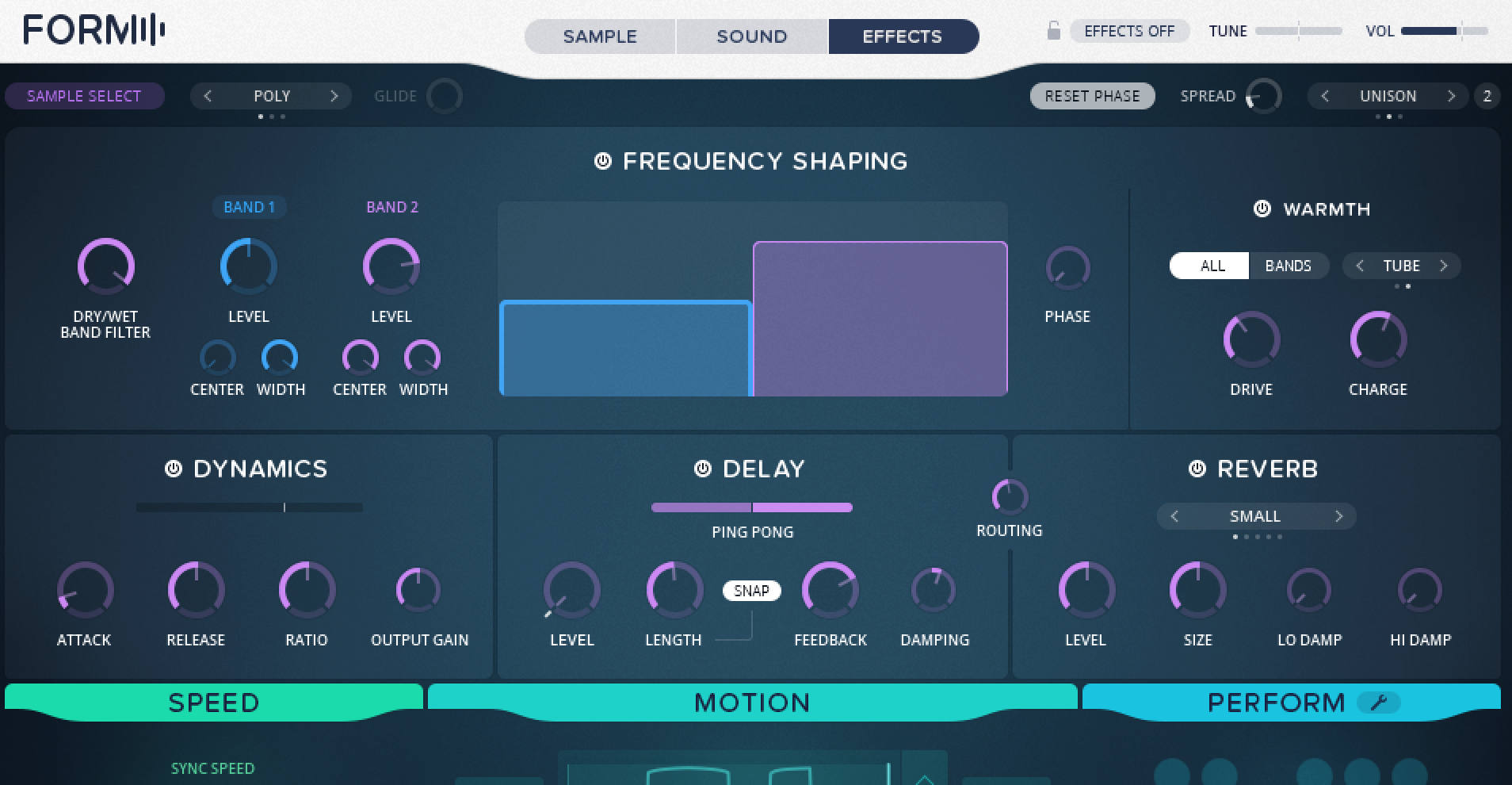 Native Instruments Komplete 11 Ultimate : form effect