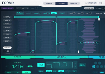 Native Instruments Komplete 11 Ultimate : form motion curves Native Instruments Komplete 11 Ultimate : form motion curves