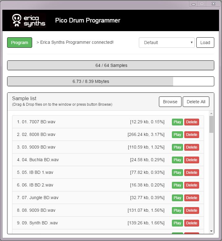 Erica Synths Pico Drums