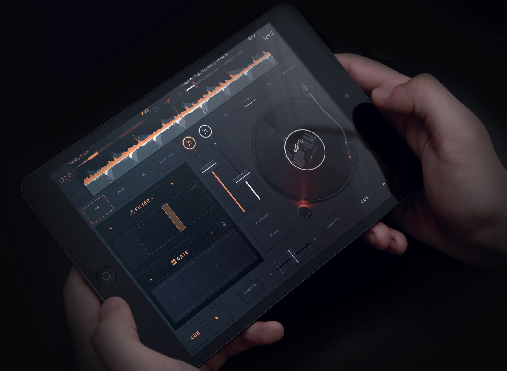 eDjing mix iPAd