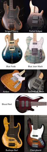 bass body colors