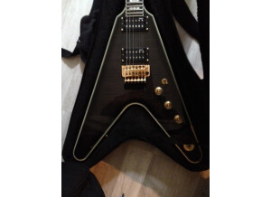 Dean Guitars DCR #11 DCR V Six Floyd - Trans Black (16989)