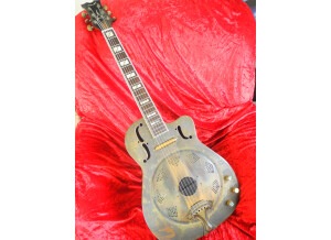 Dean Guitars Resonator Thin Body Electric - Chrome Gold (40778)