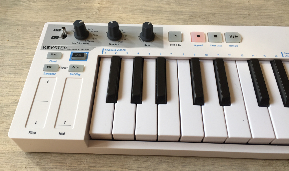 Arturia KeyStep : contr&ocirc;leurs