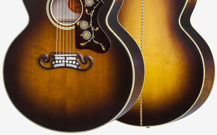 Gibson SJ-200 Vintage : SJ22VNGH1 BODY FRONT BACK