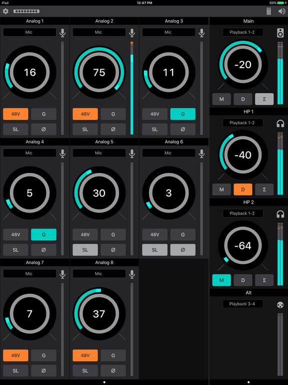 Apogee Element Control App : sc1024x768