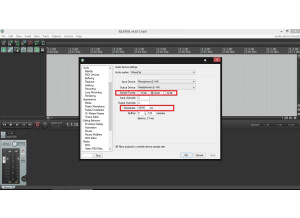 Reaper sample rate & bit depth settings