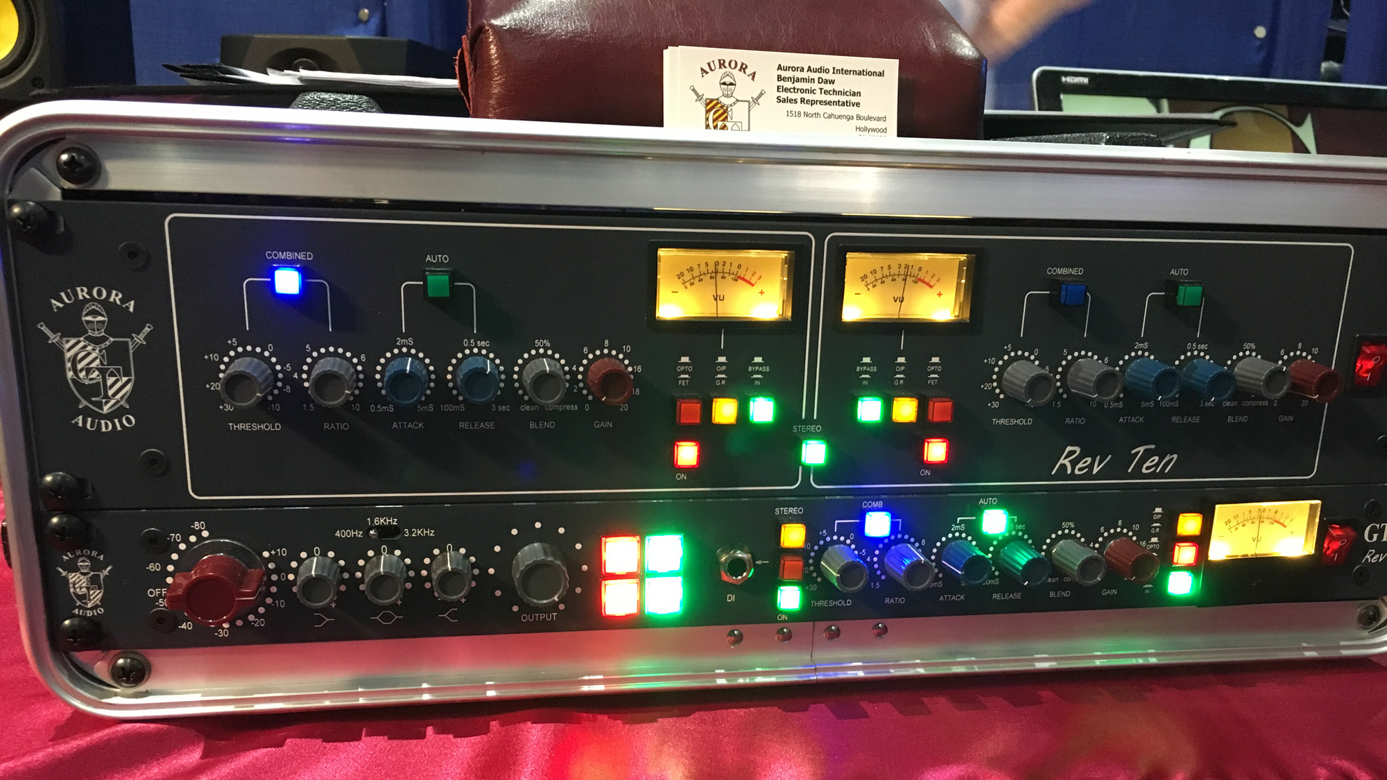 Aurora Audio GTC2 Rev Ten : Aurora GTC2 Rev Ten &amp; GTQC Rev Ten AES 2016