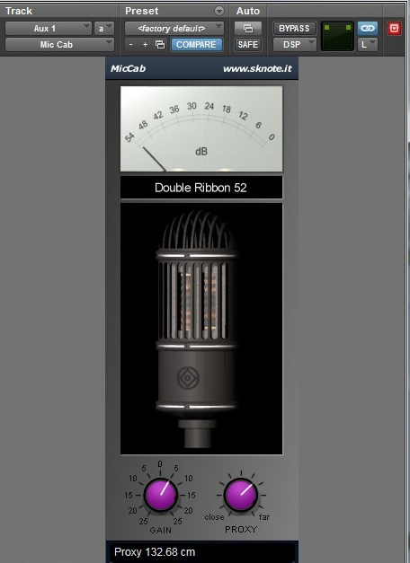 SKnote MicCab : MicCab DSP preview