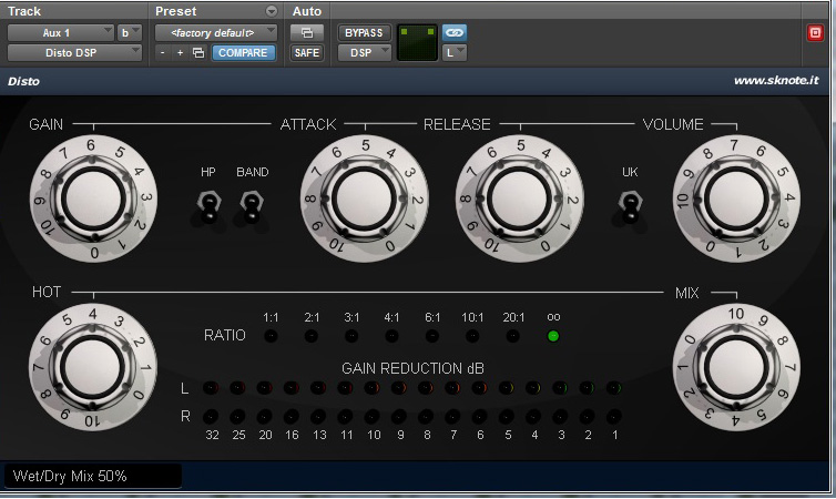SKnote Disto 2 : Disto AAX DSP