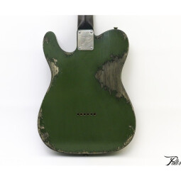 Palir Guitars Titan : titan heavy relic green (2)