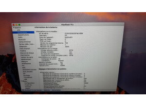 Apple Macbook Pro 15,4" rétina dernière génération (17454)