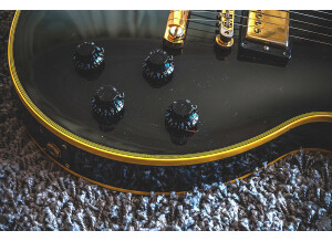 Gibson 1957 Les Paul Custom 2 Pickup VOS - VOS Ebony (3238)