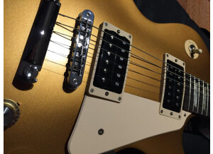 Gibson Les Paul Studio '50s Tribute Humbucker - Satin Gold Top Dark Back (80505)