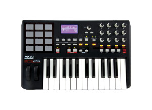 39976 akai mpk25 portable keyboard controller with mpc pads large