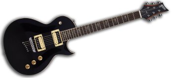 Mitchell Guitars MS400 : MS400BK angle 1600 Mitchell Guitars MS400 : MS400BK angle 1600