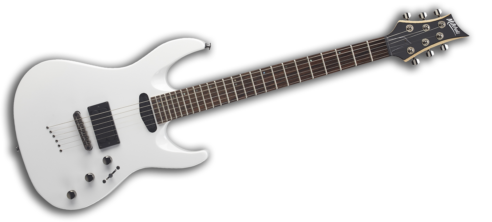 Mitchell Guitars MD200 : MD200WH angle 1600