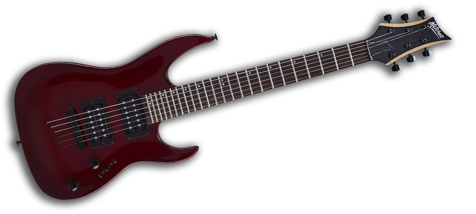 Mitchell Guitars MM100 : MM100BR angle 1600