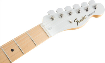 Fender Special Edition White Opal Telecaster : xxld 122885 0140301534 gtr hdstckfrt 001 nr