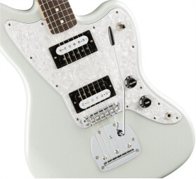 Fender Special Edition White Opal Jazzmaster HH : xxld 122907 0140401534 gtr frtbdydtl 001 nr