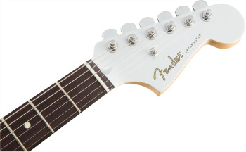 Fender Special Edition White Opal Jazzmaster HH : xxld 122909 0140401534 gtr hdstckfrt 001 nr