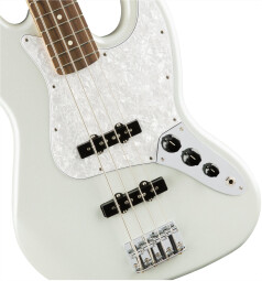 Fender Special Edition White Opal Jazz Bass : xxld 122916 0140501534 gtr frtbdydtl 001 nr