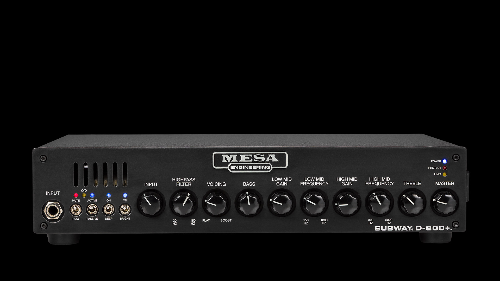 Mesa Boogie Subway D-800+ : subway d800 pls format head front highres