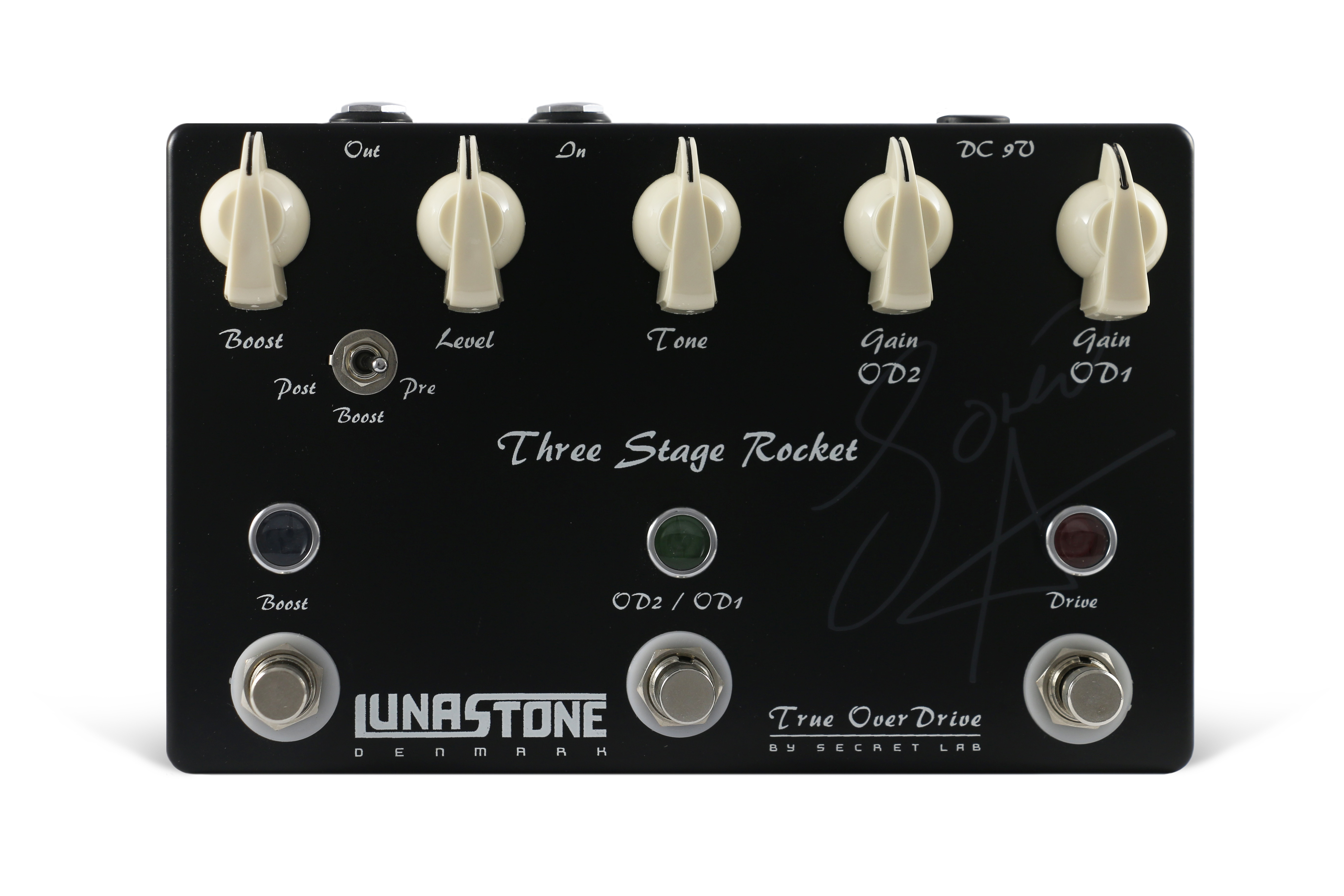 LunaStone Three Stage Rocket : TSR front