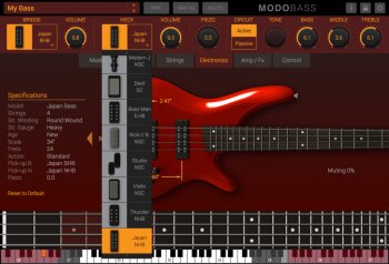ikc L modobass electronics neck flame ikc L modobass electronics neck flame