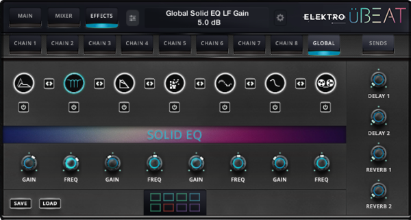 Umlaut Audio uBeat Elektro : uBEAT Elektro Screenshot FX C grande