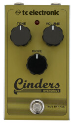 TC Electronic Cinders Overdrive : cinders overdrive front hires