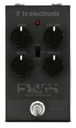 TC Electronic Fangs Metal Distortion : fangs metal front hires 02