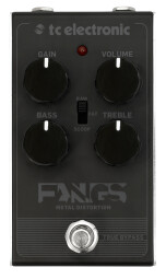 TC Electronic Fangs Metal Distortion : fangs metal front hires 02 TC Electronic Fangs Metal Distortion : fangs metal front hires 02