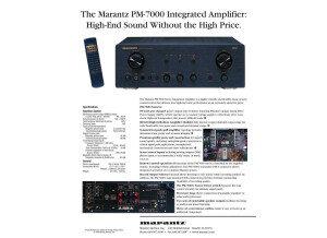 Marantz AMPLI HIFI PM7000
