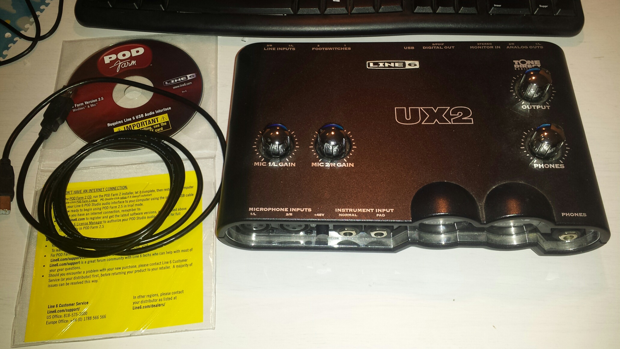 Line 6 POD Studio UX2