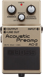 Boss AD-2 Acoustic Preamp : ad 2 F gal