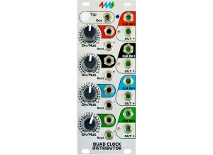 4ms pedals quad clock distributor qcd 246055