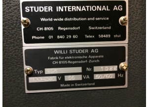 Studer 961 (67897)