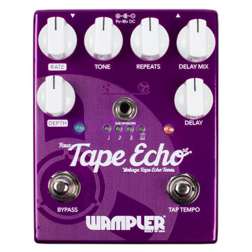 Wampler Pedals Faux Tape Echo V2 : FTEv2 2016 face