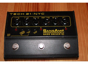 Tech 21 SansAmp Bass Driver DI Programmable (68311)