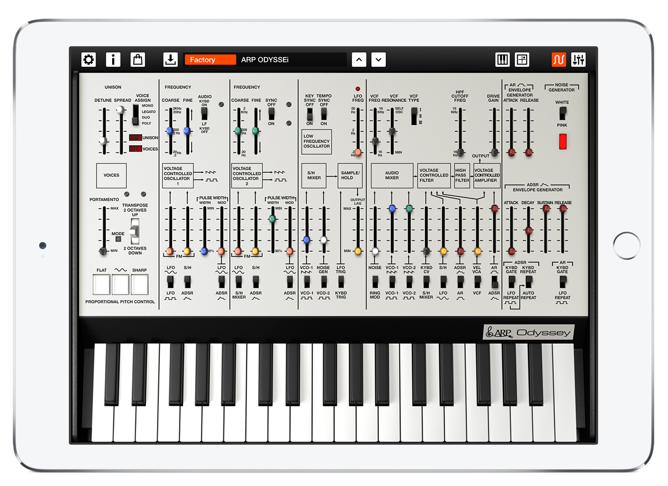ARP ODYSSEi iPad Air2 wh Rev1