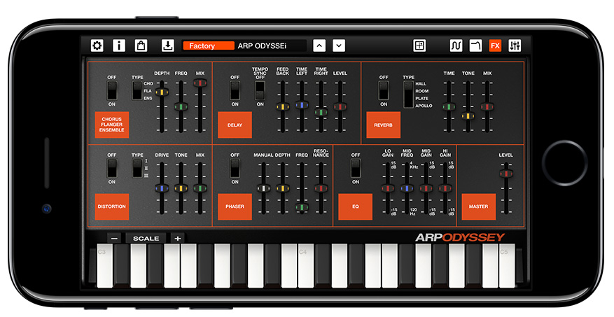 ARP ODYSSEi iPhone7 bk 3