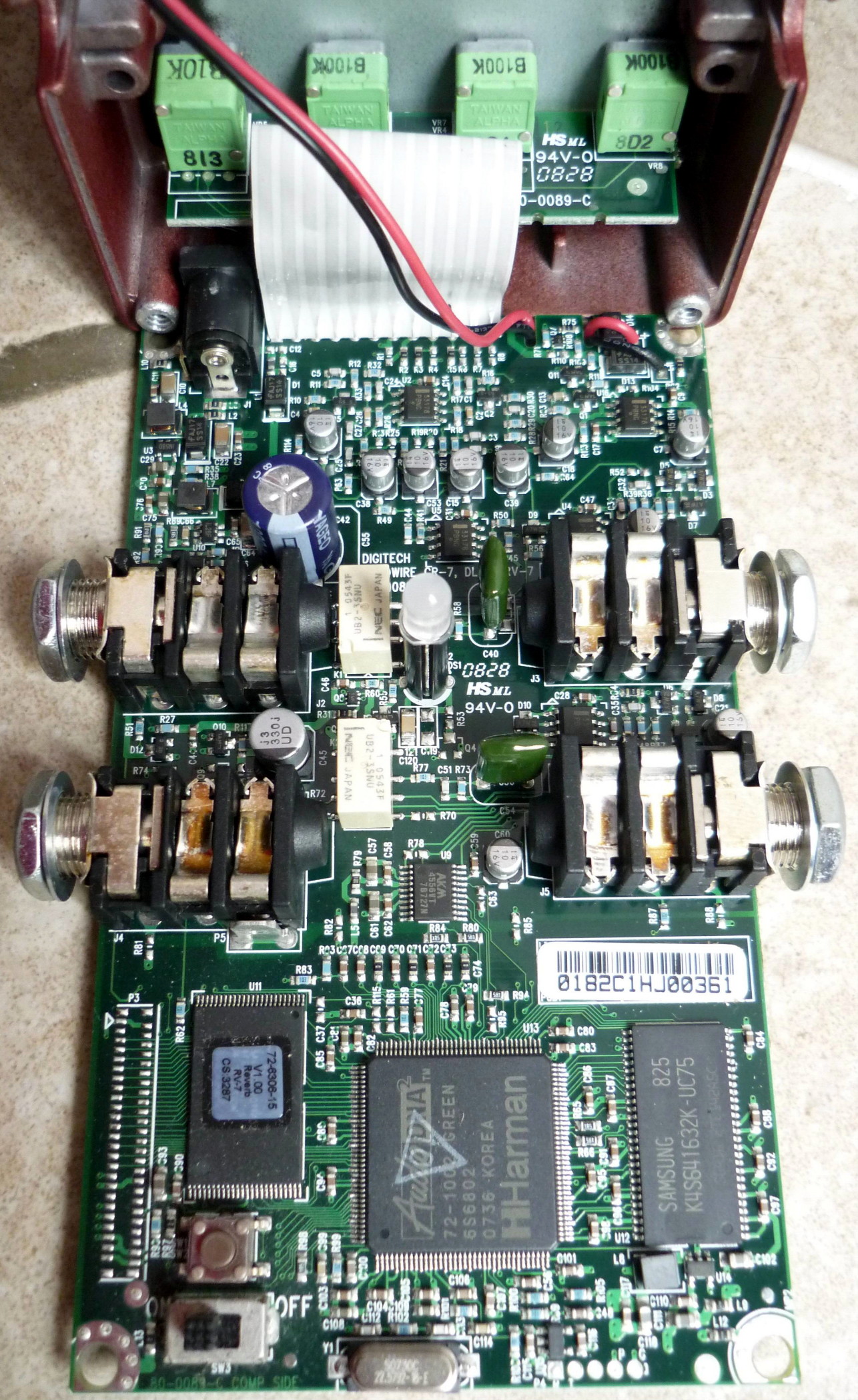 HardWire Pedals RV-7 Stereo Reverb