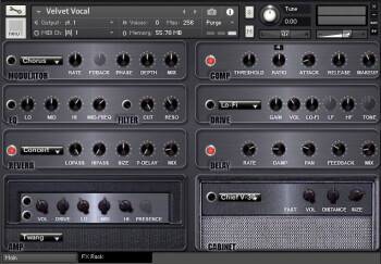 Zero-G Velvet Vocal : Velvet Vocal GUI 2 Zero-G Velvet Vocal : Velvet Vocal GUI 2